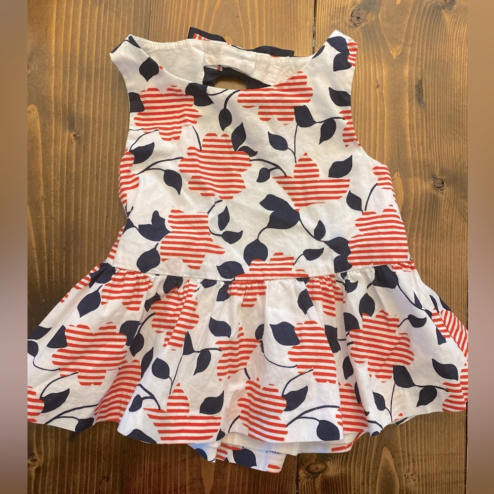 Baby girls Janie and Jack shirt size 12-18 months